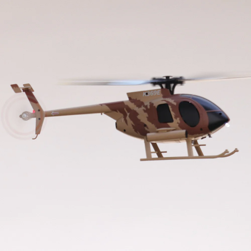RC Era Helicopter C184 MD500 2.4G 4CH with gyro - Sand Yellow