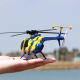 RC Era Helicopter C184 MD500 2.4G 4CH with gyro - Yellow & Blue