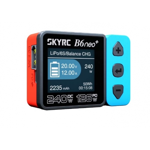 SkyRC B6 neo+ Smart Charger 240W 10A 6S LiPo/LiFe/LiIon/LiHV