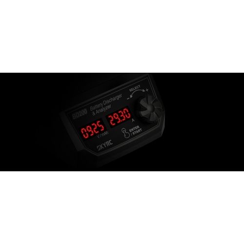 SkyRC BD200 200W 30A Battery Discharger & Analyser For LiPo LiFe LiHV NiCd NiMH Pb Battery