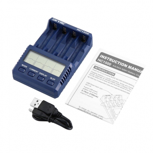 SKYRC NC1500 AA/AAA Battery Charger & Analyzer 1,5A