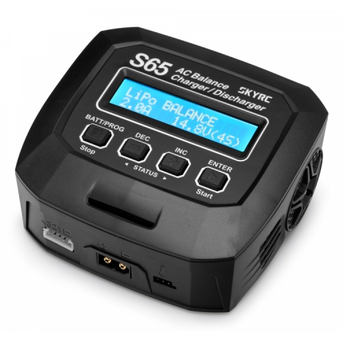 SkyRC S65 Balance Charger / Discharger 65W 6A 2-4S 230V AC
