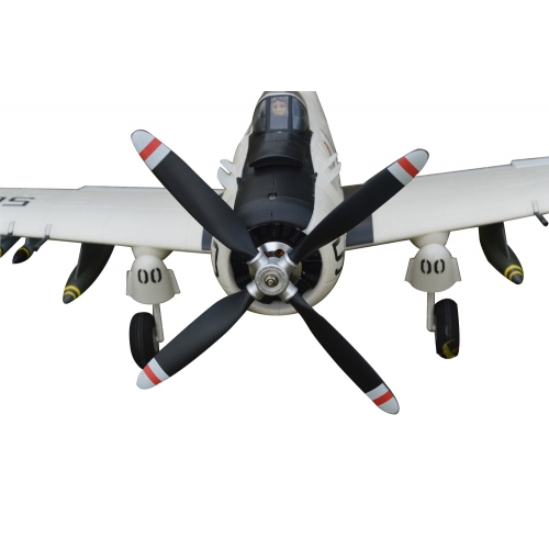 TOP RC Hobby Plane A1 Sky Raider 800MM PNP - White plane