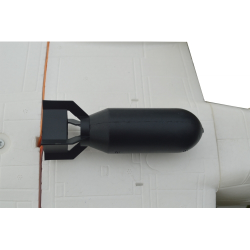 TOP RC Hobby Plane A1 Sky Raider 800MM PNP - White plane