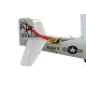 TOP RC Hobby Plane A1 Sky Raider 800MM PNP - White plane