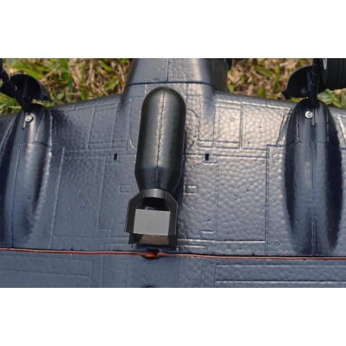 TOP RC Hobby Plane A1 Sky Raider 800MM PNP - Blue airplane - top026B