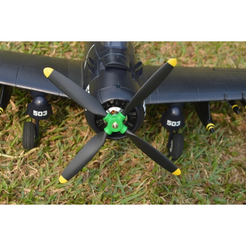 TOP RC Hobby Plane A1 Sky Raider 800MM PNP - Blue airplane - top026B