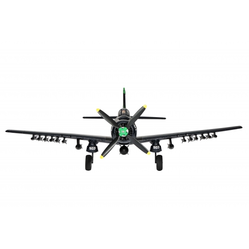 TOP RC Hobby Plane A1 Sky Raider 800MM PNP - Blue airplane - top026B