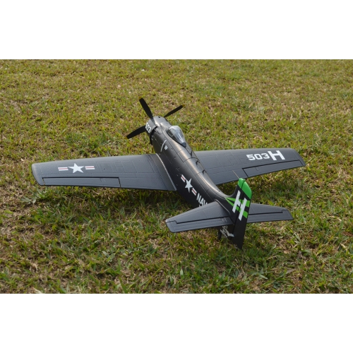 TOP RC Hobby Plane A1 Sky Raider 800MM PNP - Blue airplane - top026B