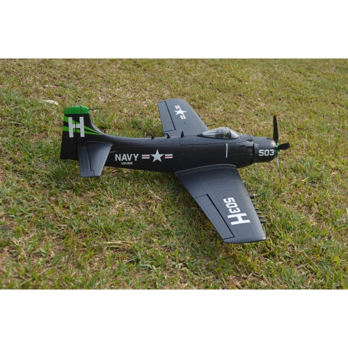 TOP RC Hobby Plane A1 Sky Raider 800MM PNP - Blue airplane - top026B
