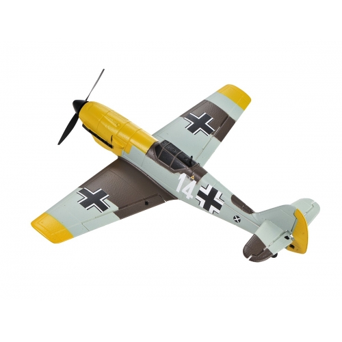 TOP RC Hobby Mini BF-109 with TOP-GyroSystem stabilization system Perfect for beginners 450MM RTF - top096B01