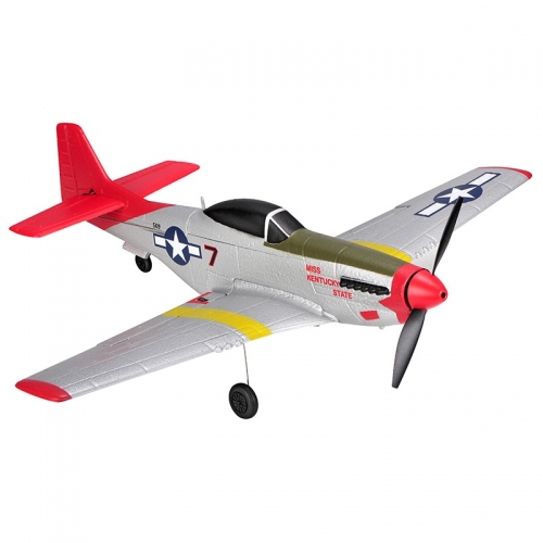 TOP RC Hobby Mini Mustang P51D with TOP-Gyro stabilization system Perfect for beginners 450MM RTF - top097B02