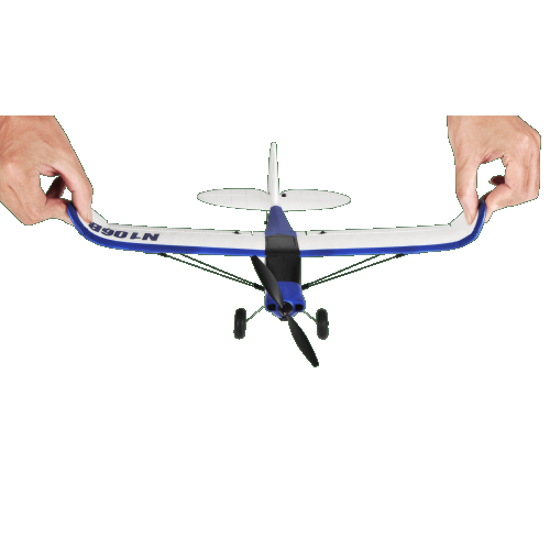 TOP RC Hobby Mini XCUB with TOP-Gyro stabilization system Perfect for beginners 450MM RTF - top106B02