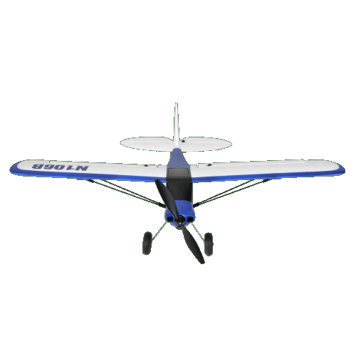 TOP RC Hobby Mini XCUB with TOP-Gyro stabilization system Perfect for beginners 450MM RTF - top106B02