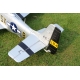 TOP RC Hobby Plane Mustang P-51D 750MM PNP - Yellow and silver plane - top017B
