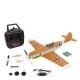TOP RC Hobby Mini BF-109 with TOP-GyroSystem stabilization system Perfect for beginners 450MM RTF - Brown top096B02