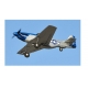 TOP RC Hobby Mini Mustang P51D with TOP-Gyro stabilization system Perfect for beginners 450MM RTF - blue silver - top097B01