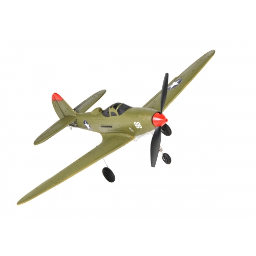 TOP RC Hobby Mini P39 with TOP-Gyro stabilization system Perfect for beginners 402MM RTF - Olive colour - top103B01