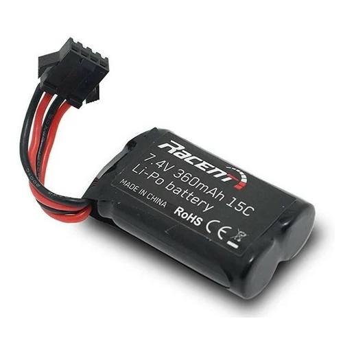Racent Battery LiPo 7.4V 2s 380mAh for 795-3, 795-4, 795-5 