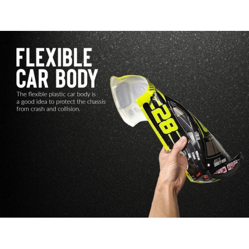 RACENT Drift Car 1/14 4WD 785-42 609GB2 - Brushed / Green