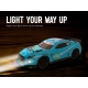 RACENT Drift Car 1/14 4WD 785-42 609B2 - Brushed / Light Blue