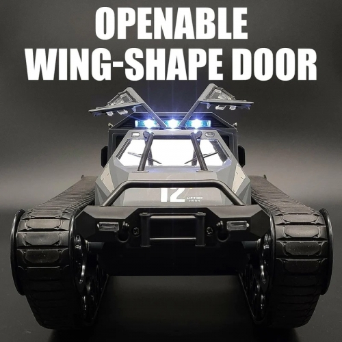 RACENT Terrain Tank 4WD 1:12 G2062 664B2 - Brushed / Grey