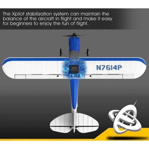 VOLANTEXRC Sport Cub 500mm with Gyro Easy Fly 761-4B RTF - Blue