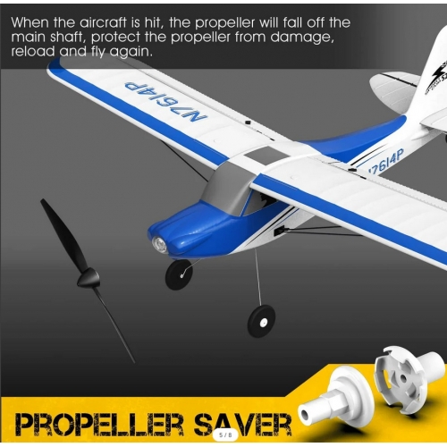 VOLANTEXRC Sport Cub 500mm with Gyro Easy Fly 761-4B RTF - Blue