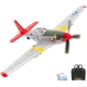 VolantexRC Mini Mustang P-51D Easy Fly Warbird Beginner RC Airplane with Gyro Stabilizer 761-5 V2 RTF Red