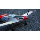 VolantexRC Mini Mustang P-51D Easy Fly Warbird Beginner RC Airplane with Gyro Stabilizer 761-5 V2 RTF Red