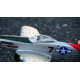 VolantexRC Mini Mustang P-51D Easy Fly Warbird Beginner RC Airplane with Gyro Stabilizer 761-5 V2 RTF Red
