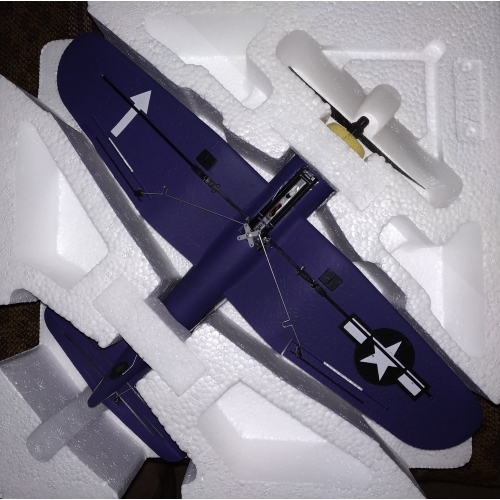 Volantex RC Corsair F4U Airplane Xpilot One Key Aerobatic  761-8 RTF