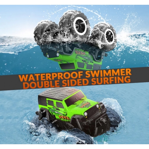 STEMTRON Amphibious Car 1/16 767GB2 - Brushed / Green