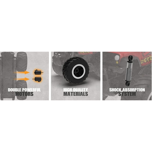 STEMTRON Amphibious Car 1/16 767RB2 - Brushed / Red