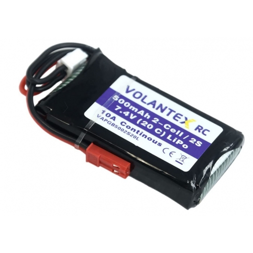 VolantexRC 2s 500mAh LiPo rechargeable battery for rc airplane 768-1