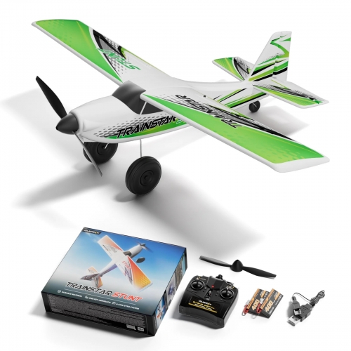 VolantexRC TrainStar STUNT 500mm with GYRO Xpilot 768-4 RTF Green - Brushless