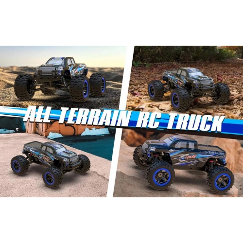 RACENT Monster Truck Crossy 4WD 1/16 785-5 RBB2 - Brushed  / blue