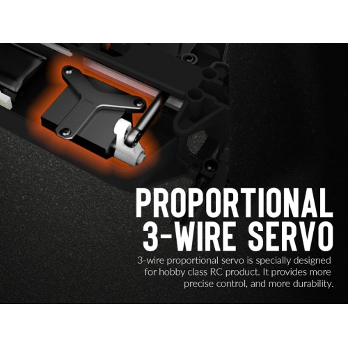 RACENT Monster Truck SandStorm 4WD 1/16 785-6 - Brushed / Blue