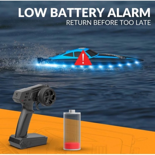 Volantex RC Vector Lumen motorboat with self-reversing system 795-6 RTR - brushed / blue