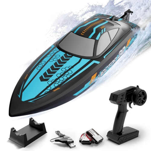 Volantex RC Vector 30 motorboat with self-reversing system up to 50km/h 795-8B RTR - brushed motor / Blue