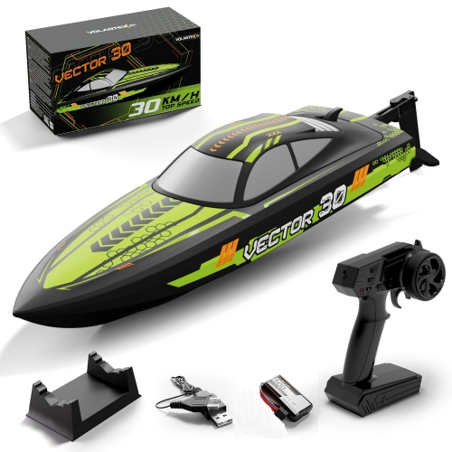Volantex RC Vector 30 motorboat with self-reversing system up to 50km/h 795-8G RTR - brushed motor / Green