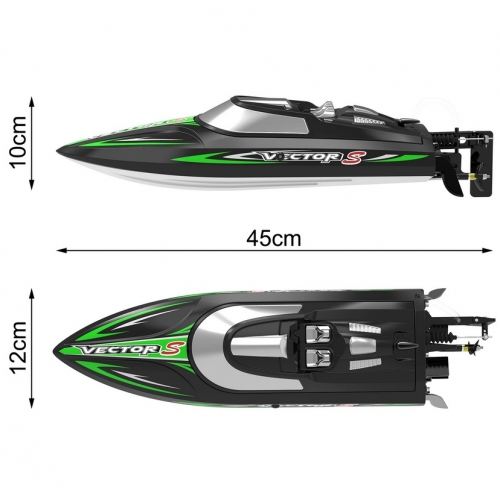 Volantex RC Vector S Brushless RTR ABS Hull 45km/h Self-righting Boat 797-4 RTR