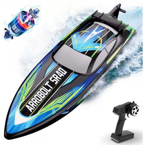 Volantex RC Arrobolt SR40 RC Boat Brushless 40km/h 797-7 RTR - Brushless / Blue