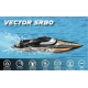 VolantexRC Vector SR80 Super High Speed Boat with Auto Roll Back Function and ABS Plastic Hull 798-4 ARTR