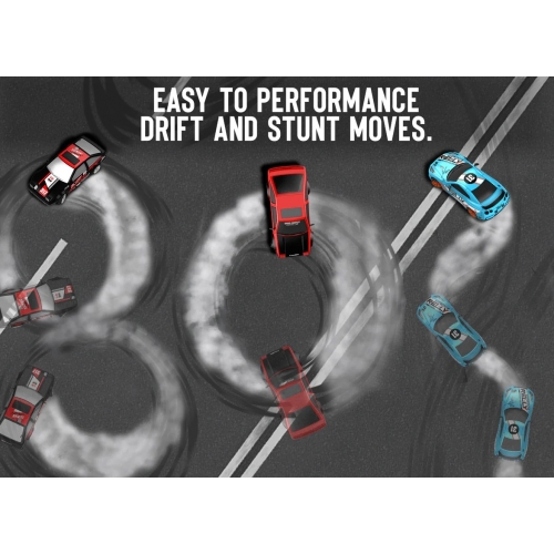 RACENT Drift Master Car 1/24 4WD SC24A07 926BRB2 - Brushed / Black