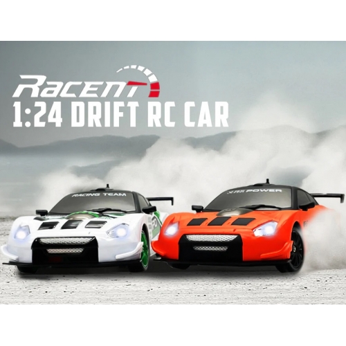 RACENT Drift King Car 1/24 4WD SC24A11 926WB2 - Brushed / White