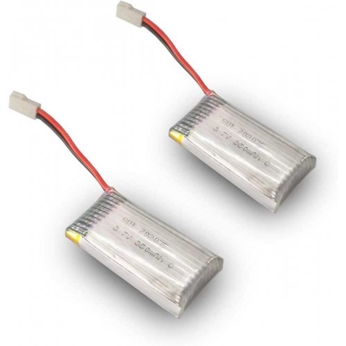 VolantexRC 2pcs 3.7v 360mAh lipo rechargeable battery for rc airplane 761-2 761-2w 761-3 761-4 761-5 761-7 761-8 761-9 761-10 761-11 761-12 761-13 761